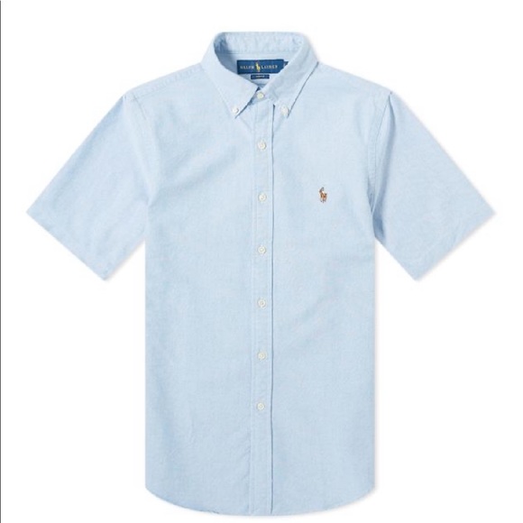 Ralph Lauren Other - Ralph Lauren Light Blue Short sleeve Button Down